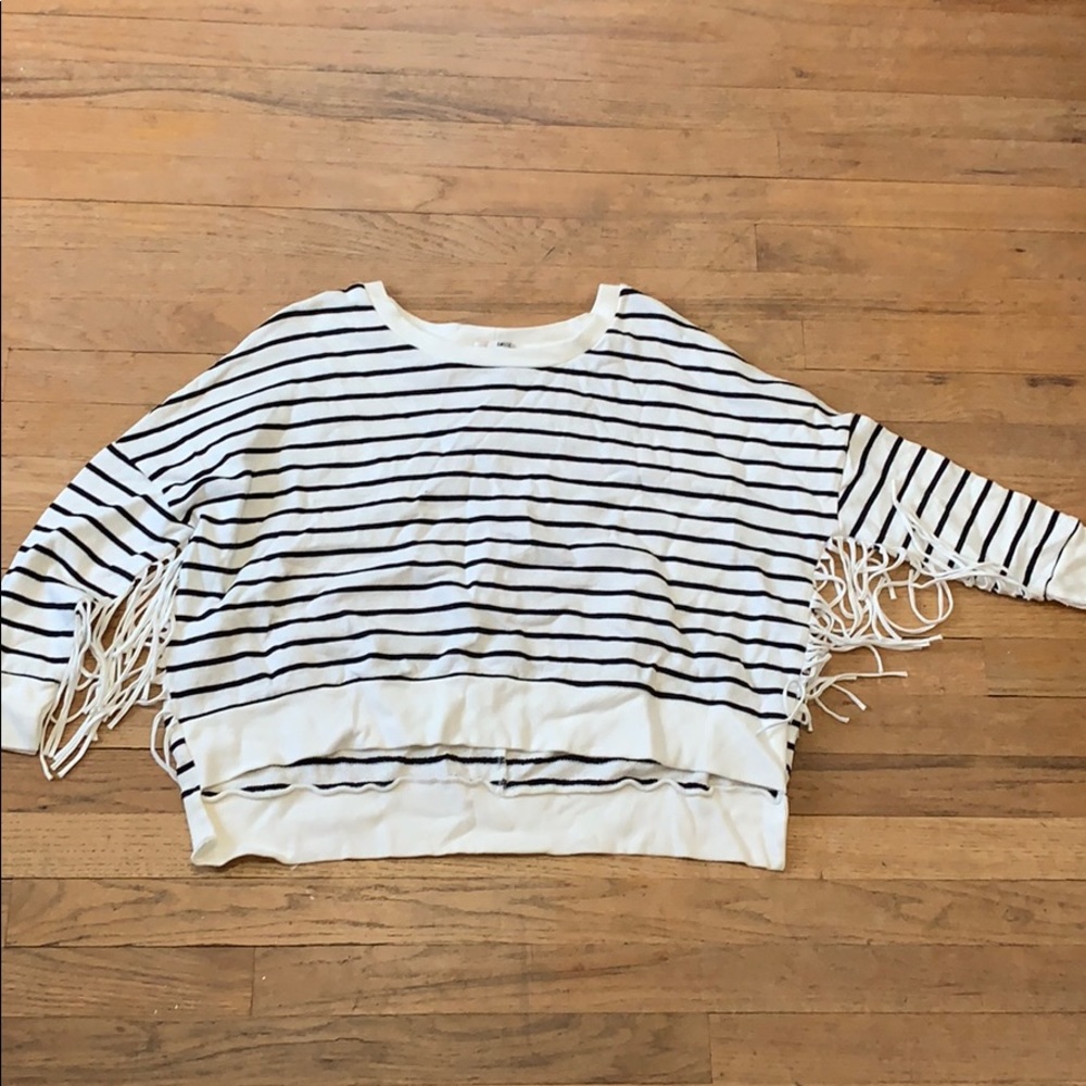 Fringe sweater